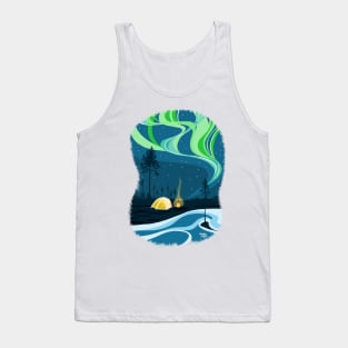 Northern lights pitch Tank Top